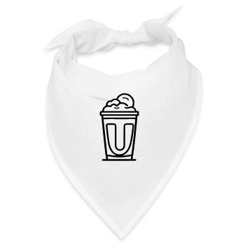 Milchshake - Bandana - Weiß - Vorne
