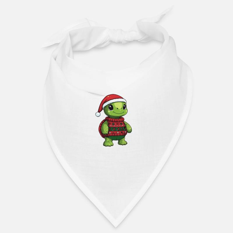 Bande dessinée de Noël tortue Bandana