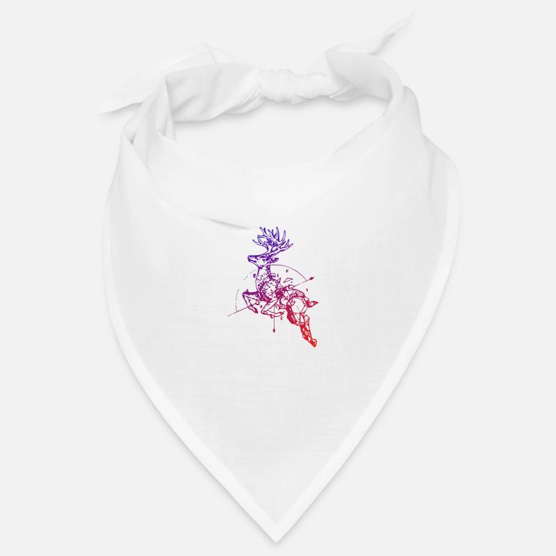Hirsch mit Kompass Bandana