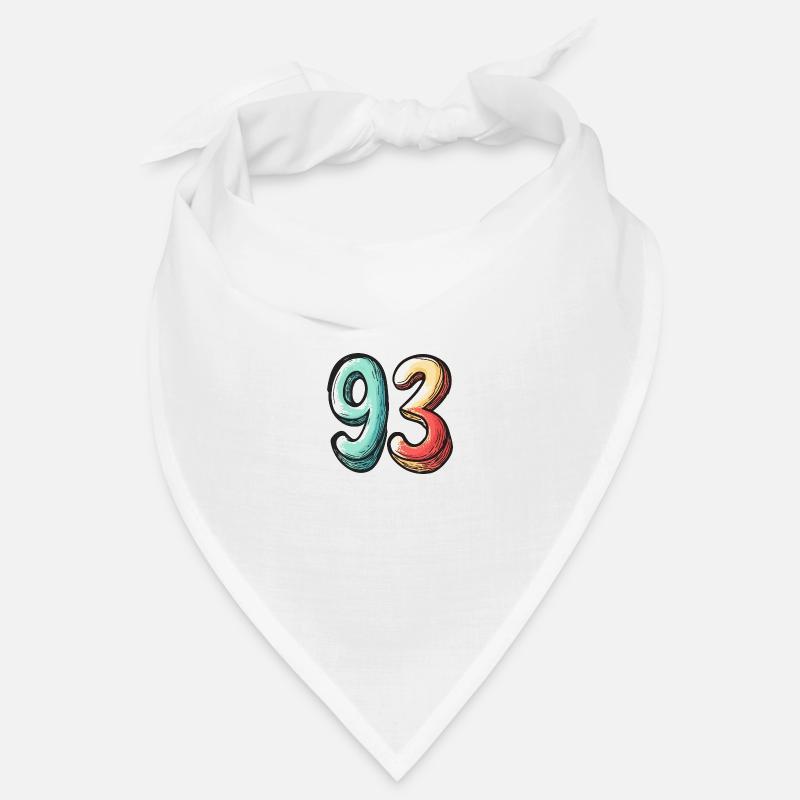 93 Zahl Comic Bandana