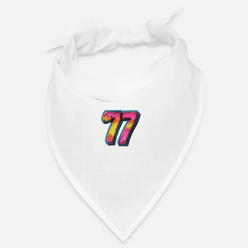 77 Zahl Comic Bandana