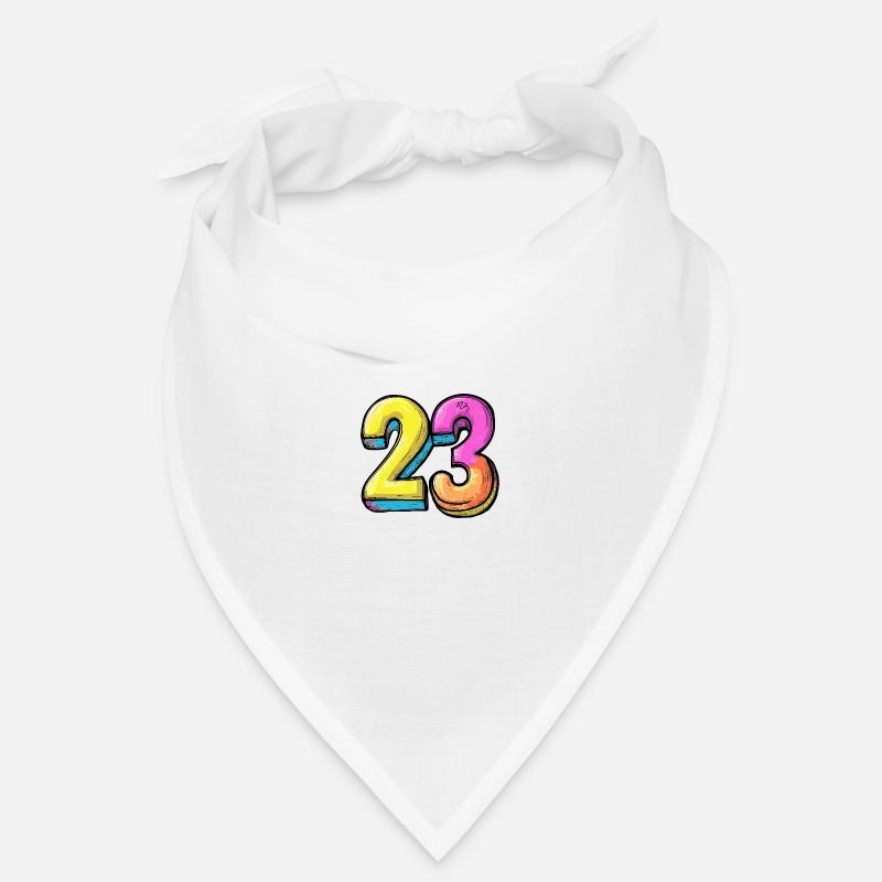23 Zahl Comic Bandana