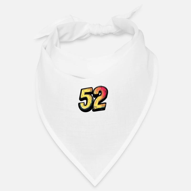 52 Zahl Comic Bandana