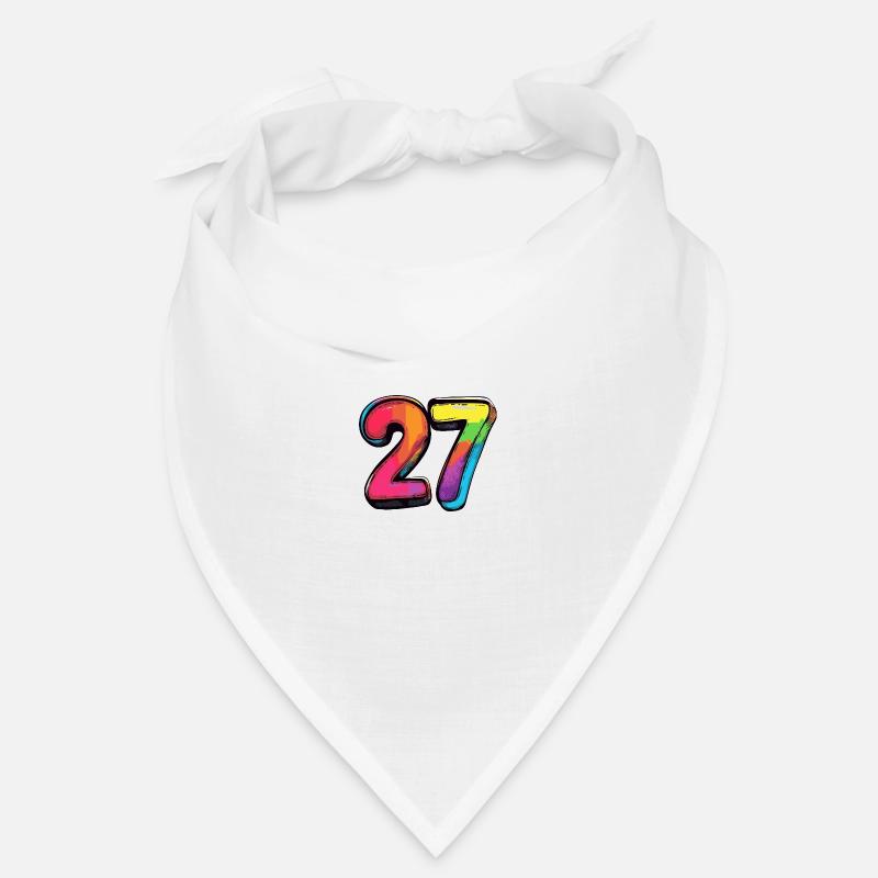 27 Zahl Comic Bandana