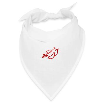 süsser Vogel - Bandana - Weiß - Vorne