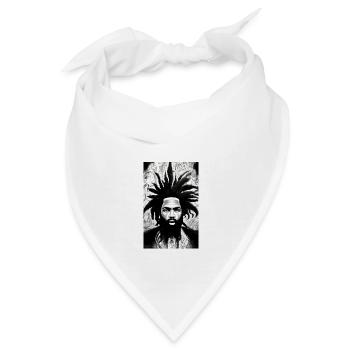 Rastafari - Bandana - Weiß - Vorne