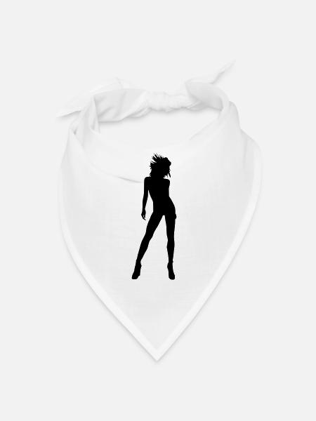 danseuse - Bandana - blanc