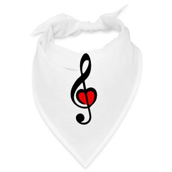 G-Taste - Bandana - Weiß - Vorne