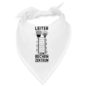LEITER VOM RECHENZENTRUM GARTEN - Bandana - Weiß - Vorne