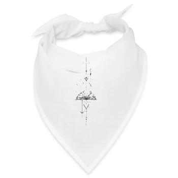 Buch Geometrie - Bandana - Weiß - Vorne