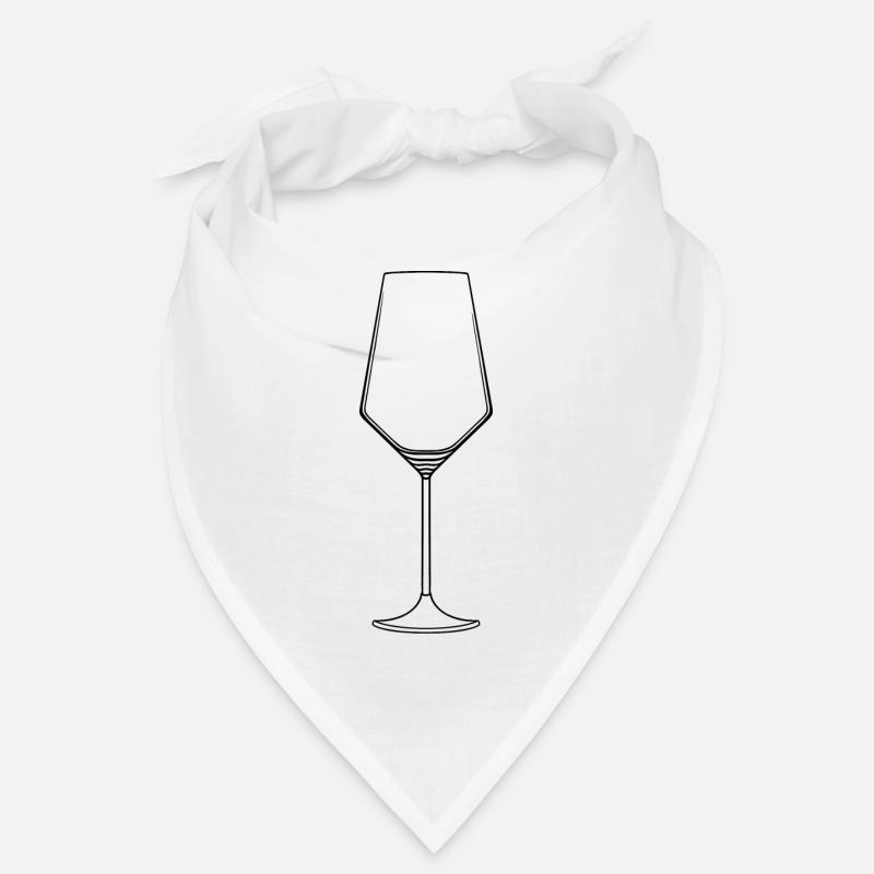 Weinglas Bandana