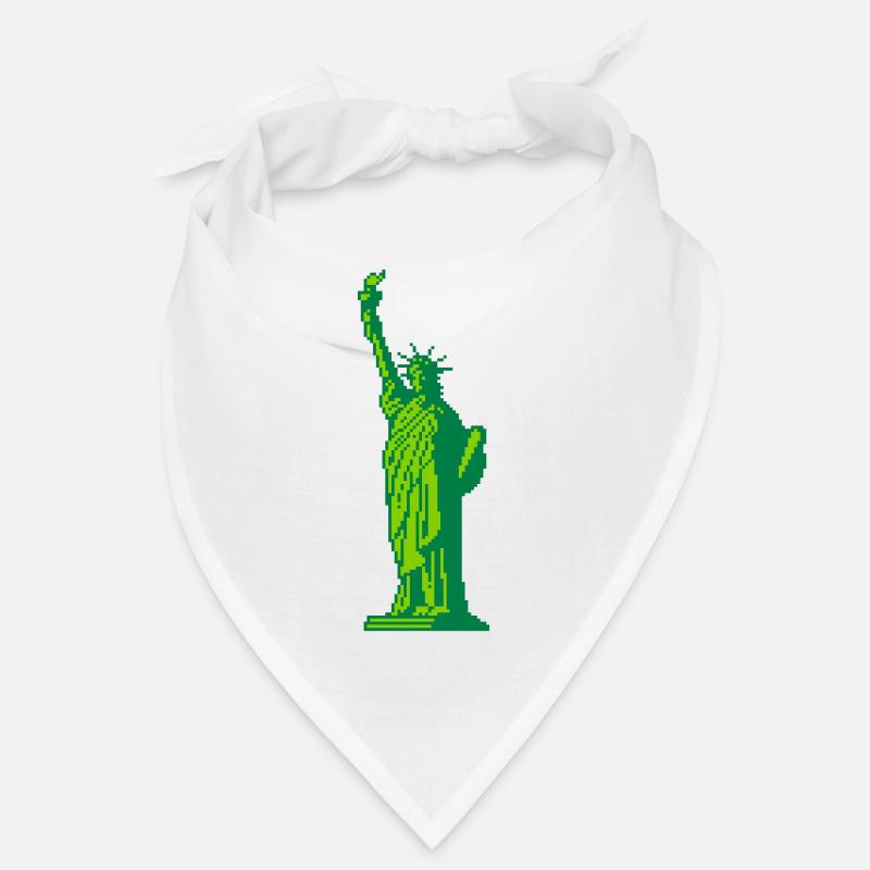 8bit Freiheitsstatue Bandana