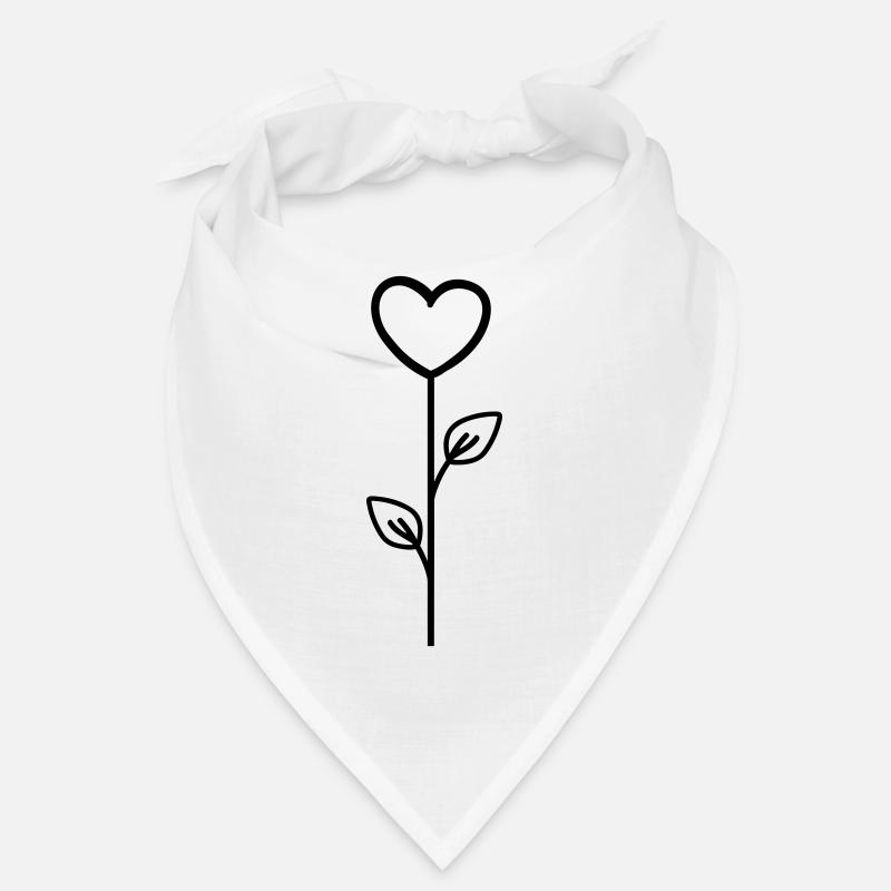 Fleur rose Bandana
