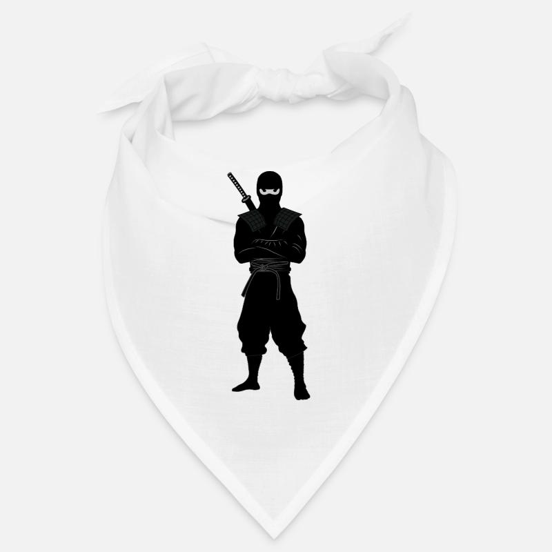 Ninja coriace avec une épée dans le dos Bandana