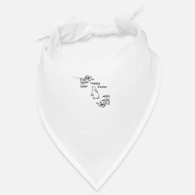 Frohe Ostern Geschenkidee Happy Easter Bandana