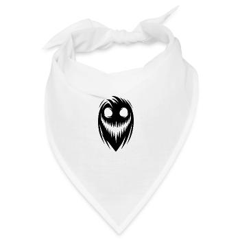 Gruselige Halloween Kinder Gespenst Party - Bandana - Weiß - Vorne