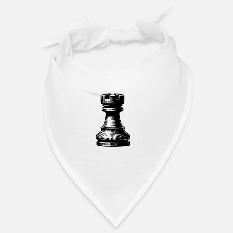Chess Set Chess Figure Tower Bandana