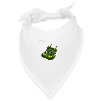 Drohnen Fernsteuerung Logo - Bandana - Weiß - Vorne