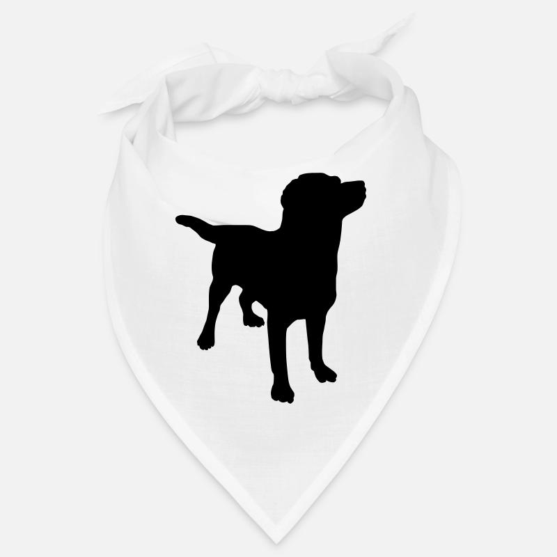 Chien Labrador Bandana