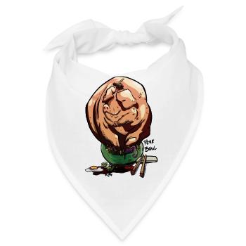 Pork Bowl - Bandana - Weiß - Vorne