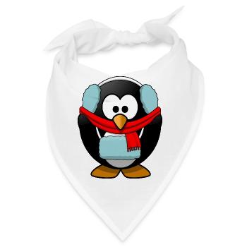 penguin93 - Bandana - Weiß - Vorne