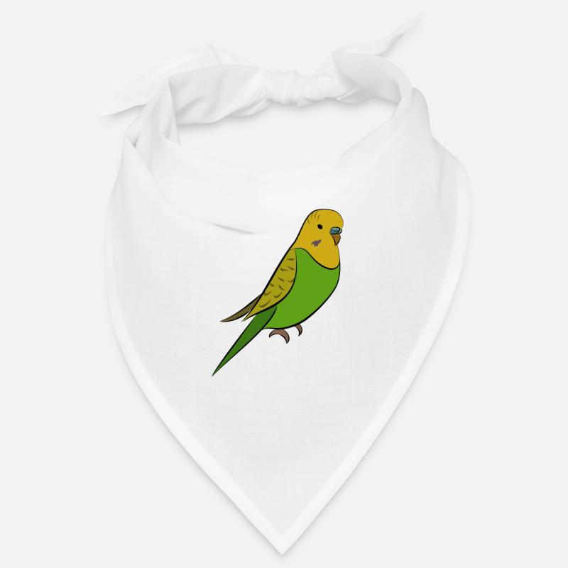 Perruche - perruche jaune vert Bandana
