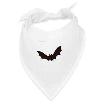 Fledermaus, Halloween, Robin, Grusel - Bandana - Weiß - Vorne