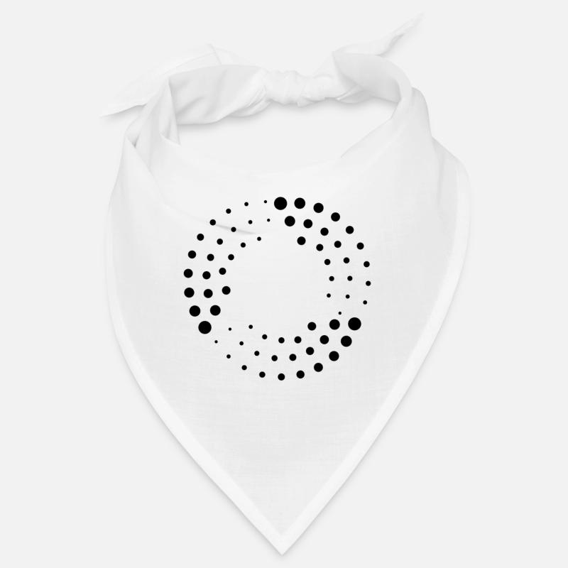 des points abstraits Bandana