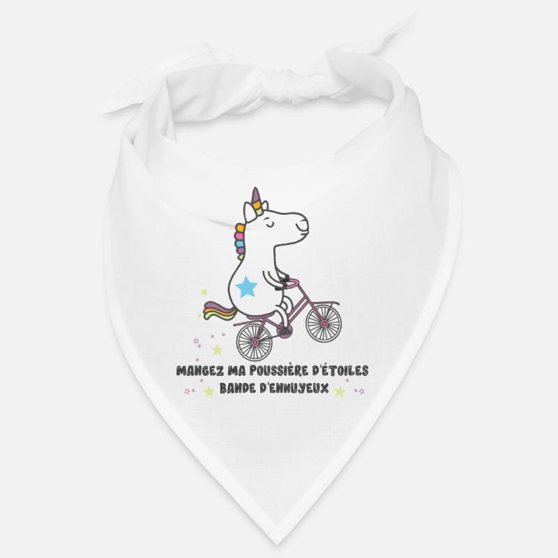 french unicorn Bandana