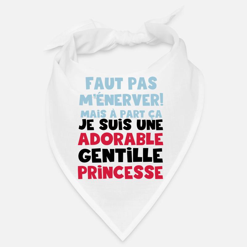 une adorable gentille princesse Bandana