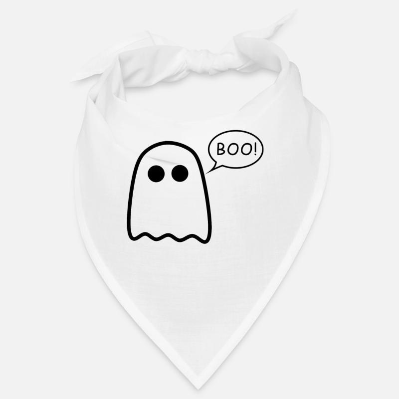 Boo Ghost Halloween ghost design gift Bandana
