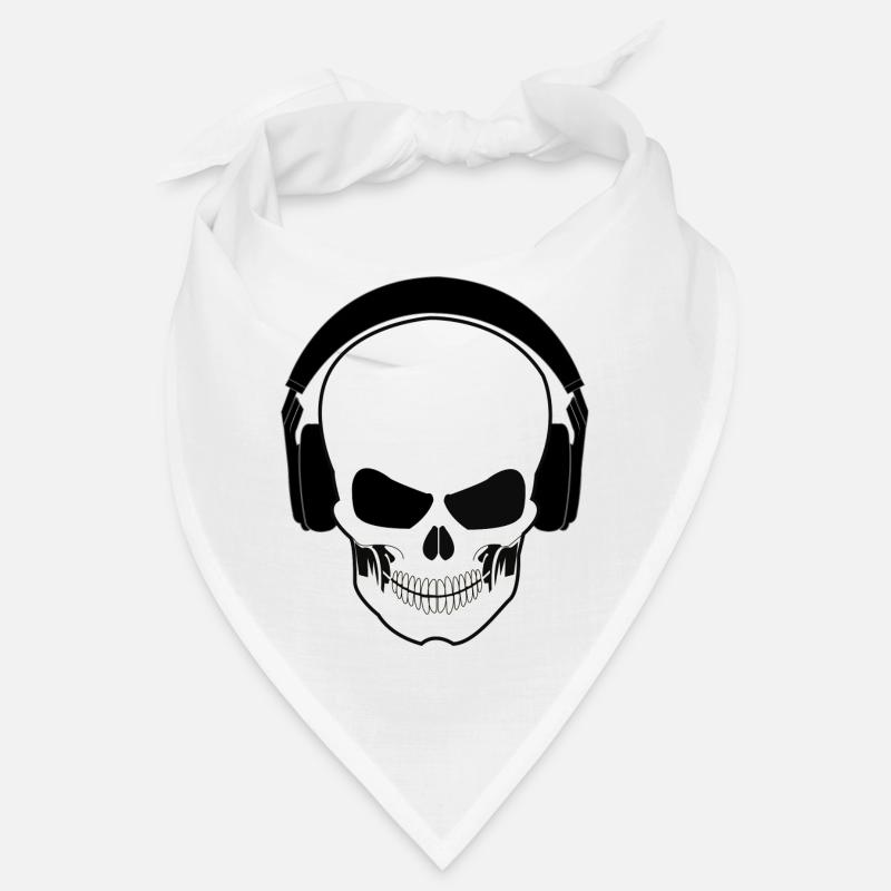 Schädel und Helm Bandana