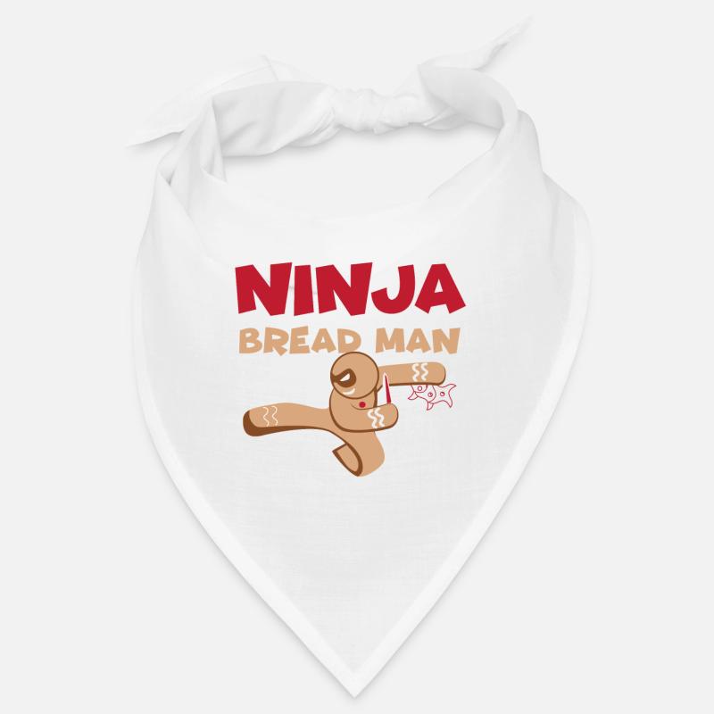 Ninja Lebkuchen Mann Ginga Ginja Geschenk Bandana