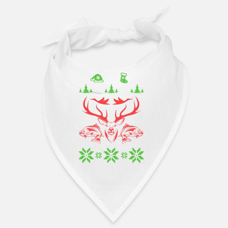 chasse Deere cavalier cadeau de Noël laid Bandana