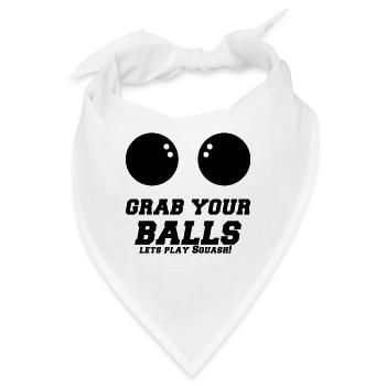 squash - Bandana - Weiß - Vorne