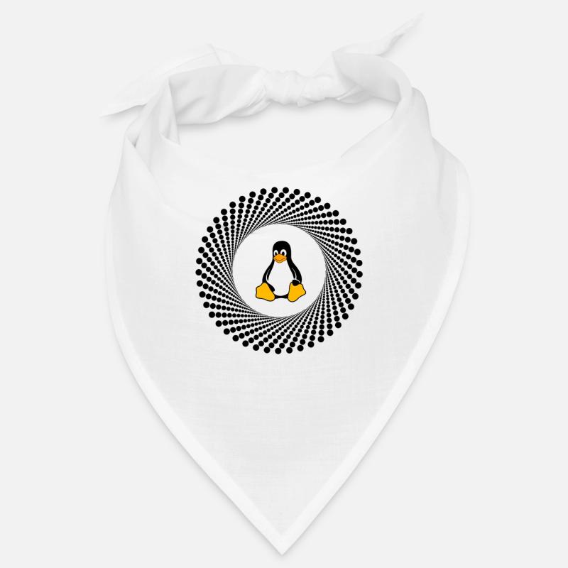 Computer System Pingouin Nerd pc inside programme lo Bandana