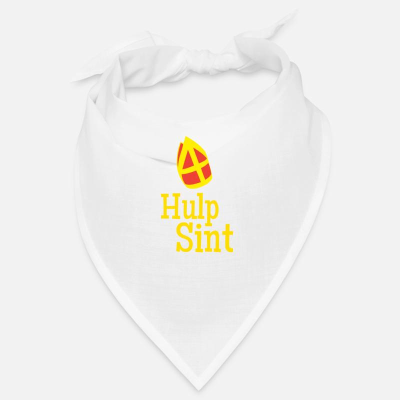 Hulp Sint Sinterklaas Bandana