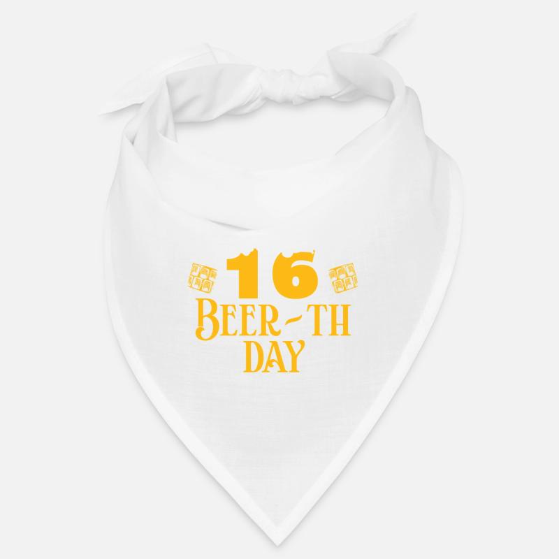 16 16th Birthday Gift Beer Beer Gift Idea Bandana