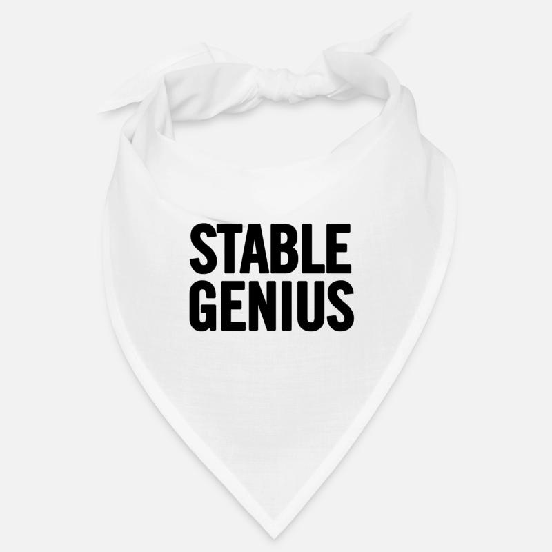 Stabiel Genius Zwart Bandana