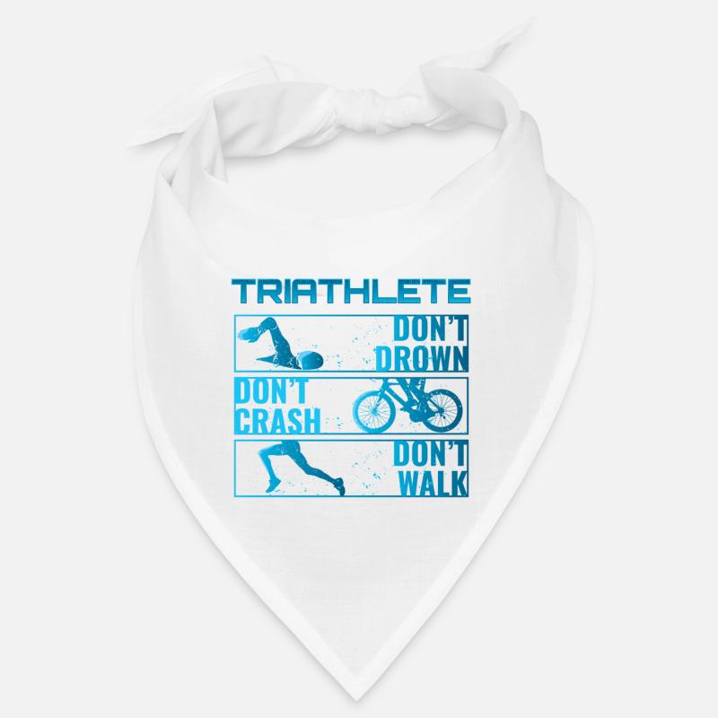 Triathlon Tshirt Geschenk Evolution Männer Bandana
