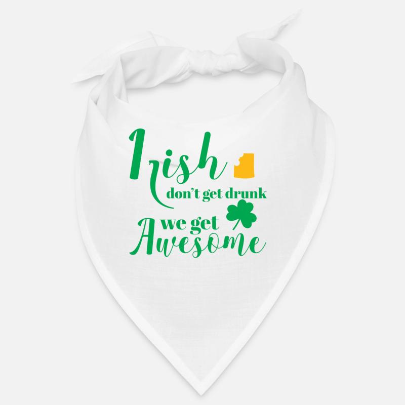 St Patricks Day - Irish - Bier - Funny - Geschenk Bandana