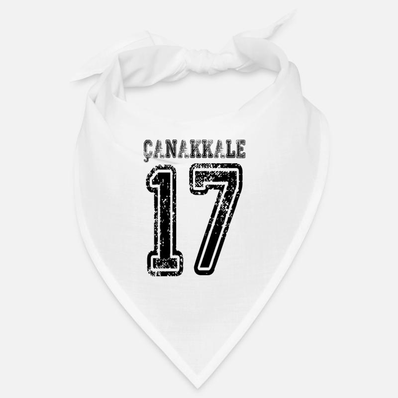 Canakkale 17 cadeau de plaque d'immatriculation turque Bandana