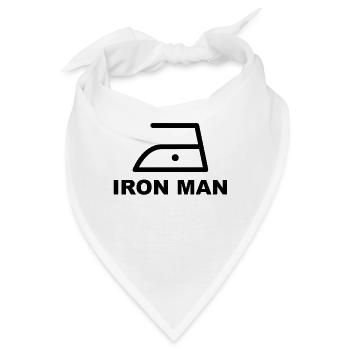 Bügeleisen Iron man hausmann - Bandana - Weiß - Vorne