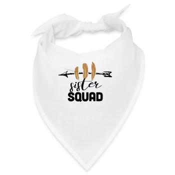 sister squad - Bandana - Weiß - Vorne