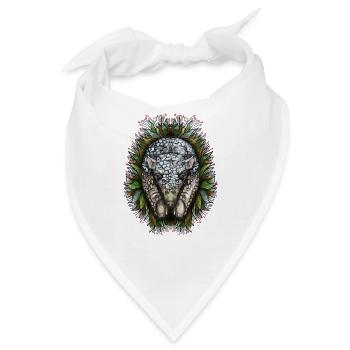 Ethel der Aardvark von Jon Ball - Bandana - Weiß - Vorne