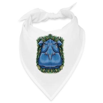 Norris von Jon Ball - Bandana - Weiß - Vorne