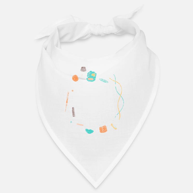 Magic science real reality math physics nerd - Bandana - white