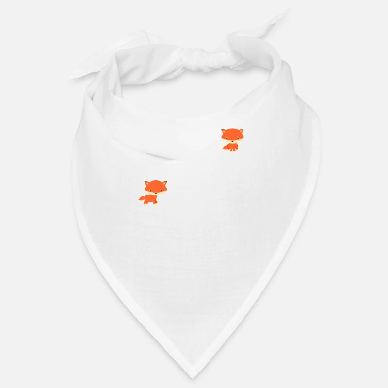 Fuchs Love Fox - Bandana - Weiß