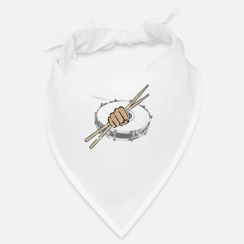 Drumsticks and Drummer Drummer Drum Gift Bandana