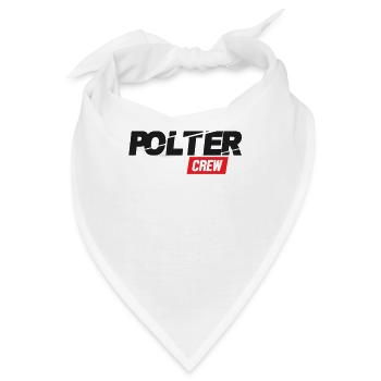 Polter Crew, Polterabend - Bandana - Weiß - Vorne